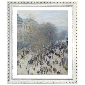 Claude Monet Wall Art Boulevard Des Capucines Poster Framed