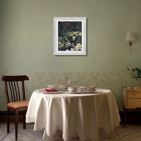 Claude Monet Wall Art Spring Flowers Poster Framed